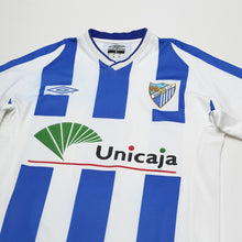 Load image into Gallery viewer, 2001/03 D. Silva #9 Malaga Vintage Umbro Home Football Shirt (S)2
