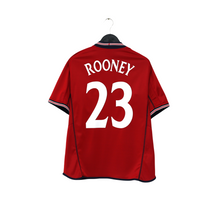 Load image into Gallery viewer, 2002/04 Rooney #23 England Vintage Umbro Away Debut Football Shirt (M) Australia0
