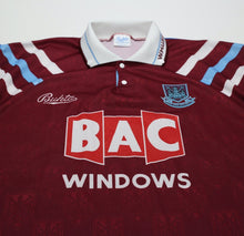 Load image into Gallery viewer, 1991/92 WEST HAM UNITED Vintage Bukta Home Football Shirt (L) 42/44
