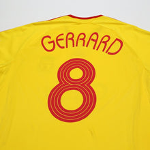 Load image into Gallery viewer, 2006/07 Gerrard #8 Liverpool Vintage adidas Away Football Shirt (L)9
