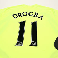 Load image into Gallery viewer, 2007/08 Drogba #11 Chelsea Vintage adidas Away Football Shirt (M)9
