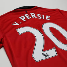 Load image into Gallery viewer, 2013/14 Van Persie #20 Manchester United Vintage Home Football Shirt (M)13
