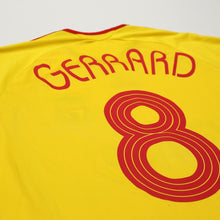 Load image into Gallery viewer, 2006/07 Gerrard #8 Liverpool Vintage adidas Away Football Shirt (L)12
