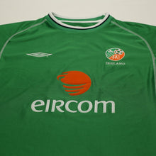 Load image into Gallery viewer, 2002/03 Keane #6 Ireland Vintage Umbro Home Football Shirt (XL)3
