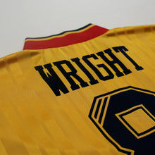 Load image into Gallery viewer, 1993/94 Wright #8 Arsenal Retro adidas Equipment Away Football Shirt (M/L)
