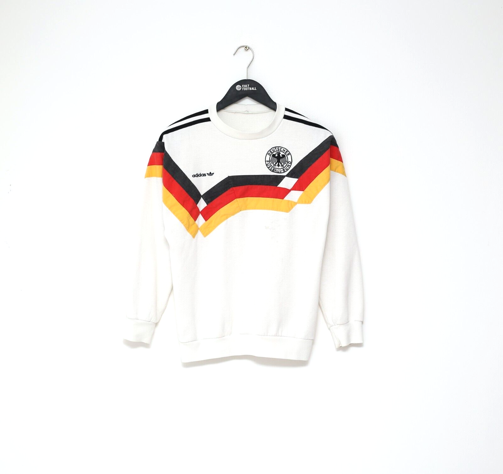 1990/92 WEST GERMANY Vintage adidas Italia 90 Sweatshirt (XS)