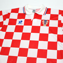 Load image into Gallery viewer, 1996/98 Croatia Vintage Lotto Home Football Shirt (L) Euro 962
