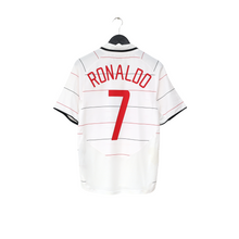 Load image into Gallery viewer, 2003/04 Ronaldo #7 Manchester United Vintage Nike Third Football Shirt (S)0
