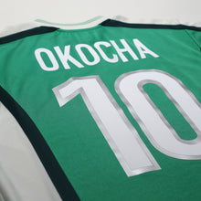 Load image into Gallery viewer, 1998/00 Okocha #10 Nigeria Vintage Nike Football Shirt (M) World Cup 9817
