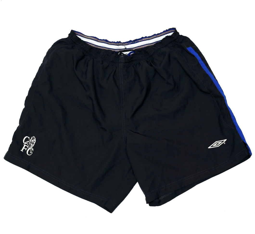 2002/04 CHELSEA Vintage Umbro Away Football Shorts (XL) 36/38 Waist