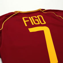 Load image into Gallery viewer, 2002/04 Figo #7 Portugal Vintage Nike Home Football Shirt (S)10
