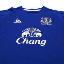 Load image into Gallery viewer, 2010/11 Baines #3 Everton Vintage le coq sportif Home Football Shirt (L)3
