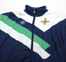 Load image into Gallery viewer, 1991/93 Northern Ireland Vintage Umbro Football Track Jacket (L)

