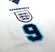 Load image into Gallery viewer, 1995/97 SHEARER #9 England Vintage Umbro Football Shirt (L/XL) Euro 96
