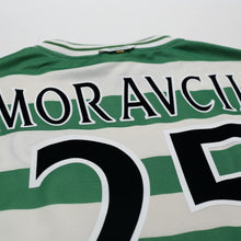 Load image into Gallery viewer, 1999/01 Moravick #25 Celtic Vintage Umbro Home Football Shirt (M)12
