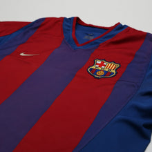 Load image into Gallery viewer, 2002/03 Riquelme #10 Barcelona Vintage Nike Home Football Shirt (M) Player Spec4
