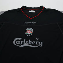 Load image into Gallery viewer, 2002/04 Gerrard #17 Liverpool Vintage Reebok Away Football Shirt (L)2

