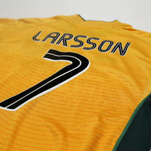 Load image into Gallery viewer, 2002/03 Larsson #7 Celtic Vintage Umbro Away Football Shirt (L)9
