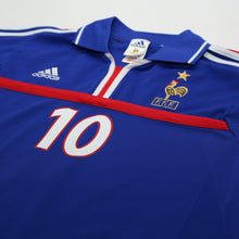 Load image into Gallery viewer, 2000/02 ZIDANE #10 France Vintage adidas Home Football Shirt (L) Euro 20004
