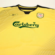 Load image into Gallery viewer, 2004/05 Gerrard #8 Liverpool Vintage Reebok L/S Away Football Shirt (XXL)3
