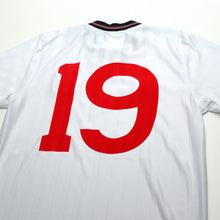 Load image into Gallery viewer, 1986 BARNES #19 England Retro Umbro Home Football Shirt (S) Mexico World Cup8
