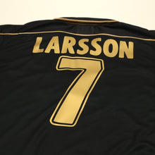 Load image into Gallery viewer, 2003/04 Larsson #7 Celtic Vintage Umbro European Away Football Shirt (L)8
