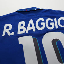 Load image into Gallery viewer, 1994 Baggio #10 Italy Vintage Diadora Home Football Shirt (S) USA 9411
