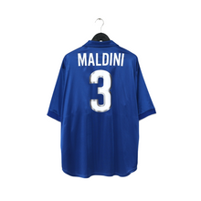 Load image into Gallery viewer, 1997/98 Maldini #3 Italy Vintage Nike Home Football Shirt (XXL) World Cup 981
