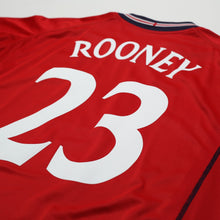 Load image into Gallery viewer, 2002/04 Rooney #23 England Vintage Umbro Away Debut Football Shirt XL Australia11
