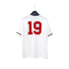 Load image into Gallery viewer, 1990/92 Gascoigne #19 England Retro Umbro Home Football Shirt (L) Italia 900

