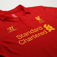 Load image into Gallery viewer, 2012/13 Suarez #7 Liverpool Vintage Warrior L/S Home Football Shirt (L)6
