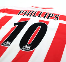 Load image into Gallery viewer, 1999/00 PHILLIPS #10 Sunderland Vintage Asics Home Football Shirt (L)
