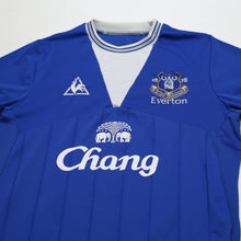 Load image into Gallery viewer, 2009/10 Baines #3 Everton Vintage le coq sportif Home Football Shirt (M)2
