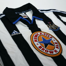 Load image into Gallery viewer, 1999/00 Shearer #9 Newcastle United Vintage adidas Home Football Shirt (S)5
