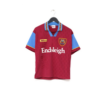 Load image into Gallery viewer, 1995/96 BURNLEY FC Vintage Mitre Home Football Shirt Jersey (S) 34/36
