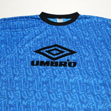 Load image into Gallery viewer, 1990/93 Vintage England Umbro Pro Football Training Shirt (XL)2
