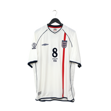 Load image into Gallery viewer, 2001/03 Scholes #8 England Vintage Umbro Home Football Shirt XXL Brazil 2002 WC0
