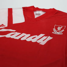 Load image into Gallery viewer, 1991/92 Liverpool Vintage adidas Equipment Home Football Shirt 38/40 (M) CANDY4
