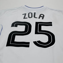 Load image into Gallery viewer, 2001/03 Zola #25 Chelsea Vintage Umbro Away Football Shirt (M)10
