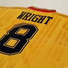 Load image into Gallery viewer, 1993/94 Wright #8 Arsenal Retro adidas Equipment Away Football Shirt (M/L)
