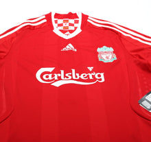 Load image into Gallery viewer, 2008/10 GERRARD #8 Liverpool Vintage adidas UCL Home Football Shirt (M) BNWT
