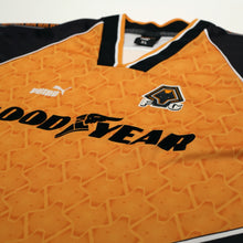 Load image into Gallery viewer, 1996/98 Wolverhampton Wanderers Vintage PUMA Home Football Shirt (XL) Wolves4
