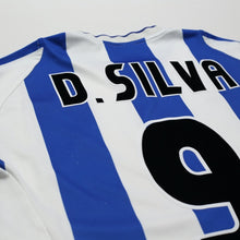 Load image into Gallery viewer, 2001/03 D. Silva #9 Malaga Vintage Umbro Home Football Shirt (S)13
