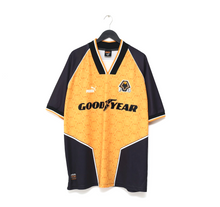 Load image into Gallery viewer, 1996/98 WOLVERHAMPTON WANDERERS PUMA Home Football Shirt (XL) Wolves
