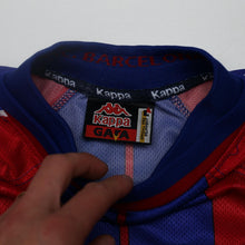 Load image into Gallery viewer, 1997/98 Barcelona Vintage Kappa Home Football Shirt (M)12
