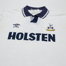 Load image into Gallery viewer, 1991/93 Gascoigne #8 Tottenham Hotspur Vintage Umbro Home Football Shirt (XL)3
