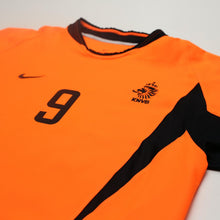 Load image into Gallery viewer, 2002/04 Van Nistelrooy #9 Holland Vintage Nike Home Football Shirt (L)4
