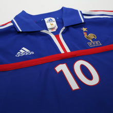 Load image into Gallery viewer, 2000/02 ZIDANE #10 France Vintage adidas Home Football Shirt (L) Euro 20005
