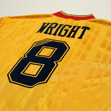 Load image into Gallery viewer, 1993/94 Wright #8 Arsenal Retro adidas Equipment Away L/S Football Shirt (S/M)7

