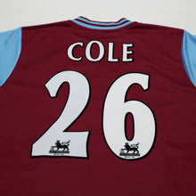 Load image into Gallery viewer, 2001/03 Joe Cole #26 West Ham Vintage FILA Home Football Shirt (S)8
